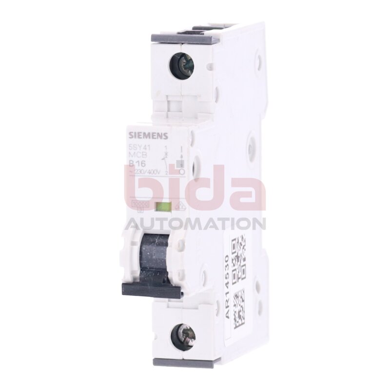 Siemens 5SY41 MCB B16 Leistungsschalter / Circuit Breaker 230-400V