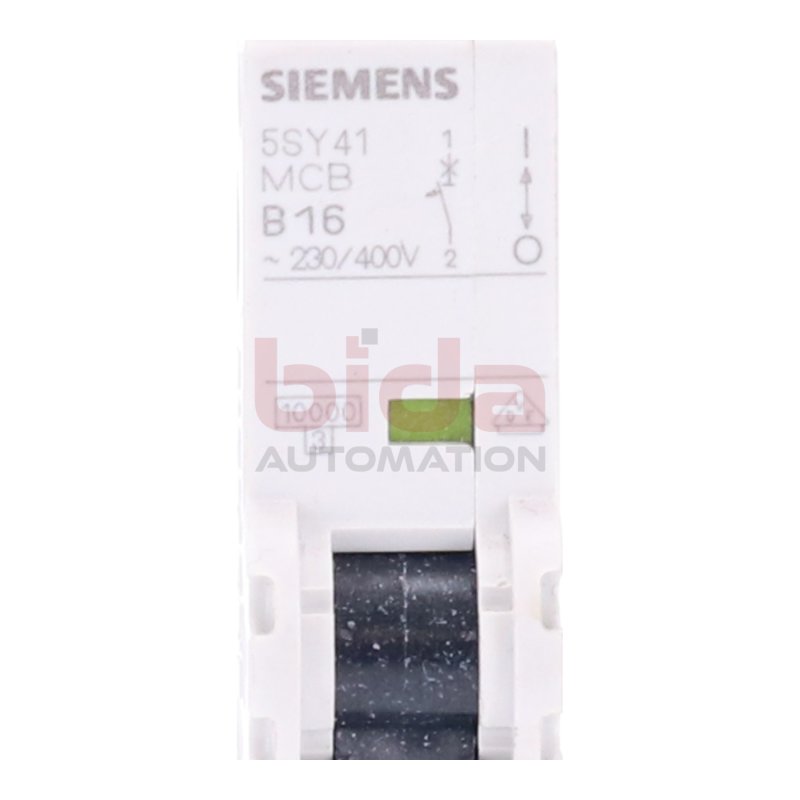 Siemens 5SY41 MCB B16 Leistungsschalter / Circuit Breaker 230-400V