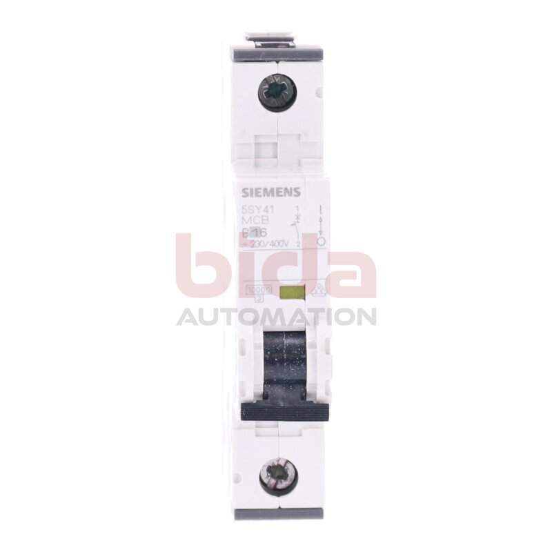 Siemens 5SY41 MCB B16 Leistungsschalter / Circuit Breaker 230-400V