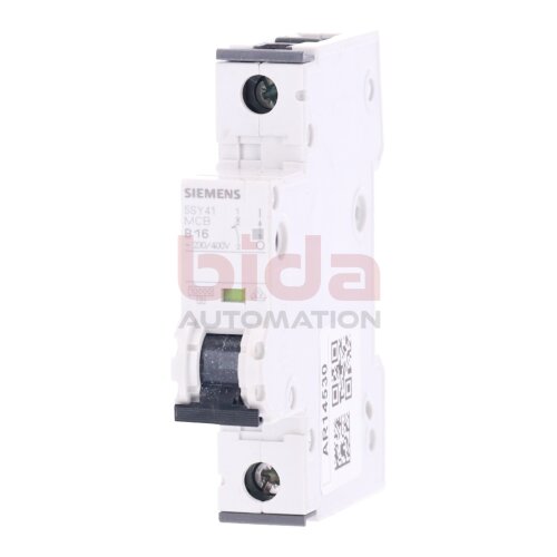 Siemens 5SY41 MCB B16 Leistungsschalter / Circuit Breaker 230-400V