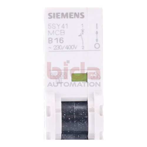 Siemens 5SY41 MCB B16 Leistungsschalter / Circuit Breaker 230-400V