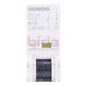 Siemens 5SY41 MCB B16 Leistungsschalter / Circuit Breaker...