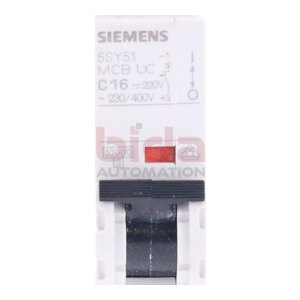 Siemens 5SY51 MCB UC C16 (5SY5116-7)...