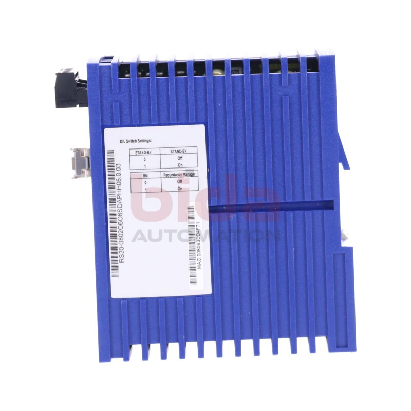 Hirschmann RS30-0802O6O6SDAPHH06.0.03 Schiene Schalter / Rail switch 9,6-60VDC 18-30VAC