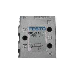 Festo CPE14-M1H-3GL-1/8 Magnetventil Nr.162200 Ventil...