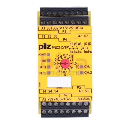 Pilz PNOZ XV3P 3/24 VDC 3n/o 2n/o t (777512) Sicherheitsschaltger&auml;t / Safety switchgear 24VDC 4,5W