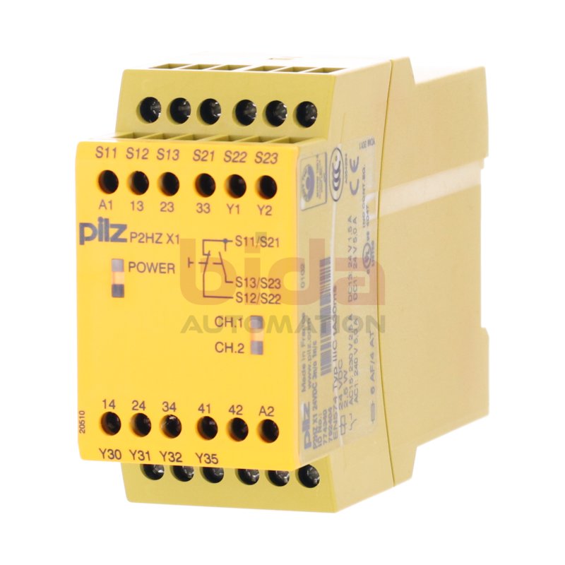 Pilz P2HZ X1 24VDC 3n/o 1n/c (774340) Sicherheitsschaltger&auml;t / Safety switchgear 24VDC 2,5W