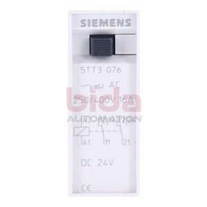 Siemens 5TT3 076 Schaltrelais / Switching Relay 24V...