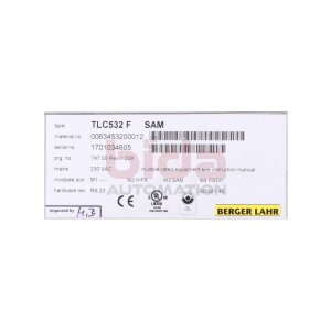 Berger Lahr TLC532 F  SAM (0063453200012) Servo Drive 230...