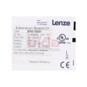 Lenze EPL-10201-XX Frequenzumrichter / Frequency...