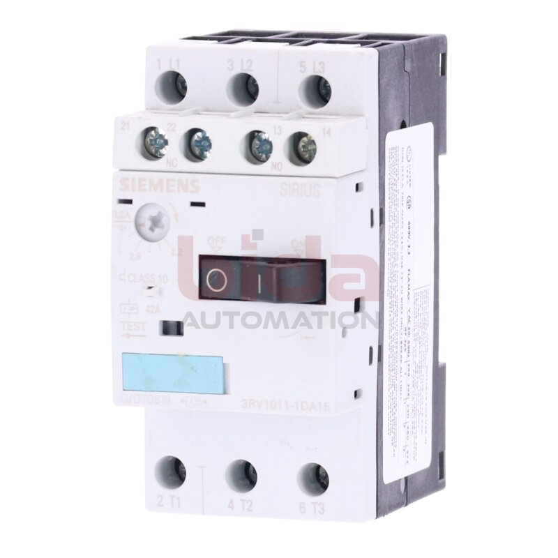 Siemens 3RV1011-1DA15 / 3RV1 011-1DA15 Leistungsschalter / Circuit Breaker 400/690V 40A