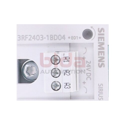 Siemens 3RF2403-1BD04 Halbleitersch&uuml;tz /  Semiconductor contactor 24VDC