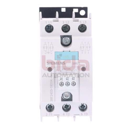 Siemens 3RF2403-1BD04 Halbleitersch&uuml;tz /  Semiconductor contactor 24VDC