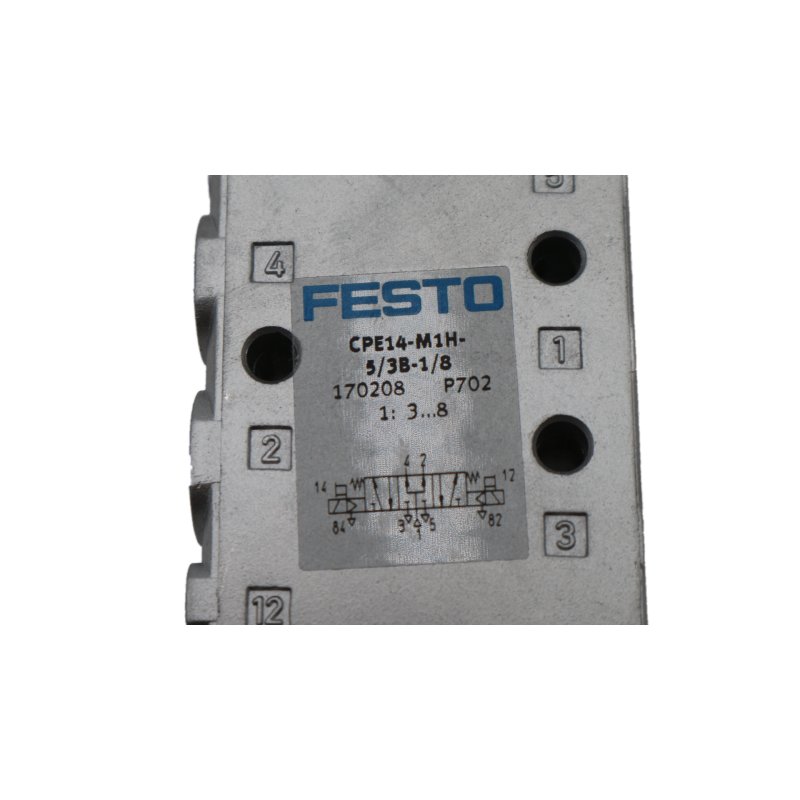 Festo CPE14-M1H-5-3B-1/8 Magnetventil Nr.170208 Ventil solenoid valve magnetic