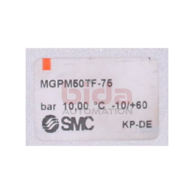 SMC MGPM50TF-75 Kompaktzylinder KP-DE Compact Cylinder 10 bar