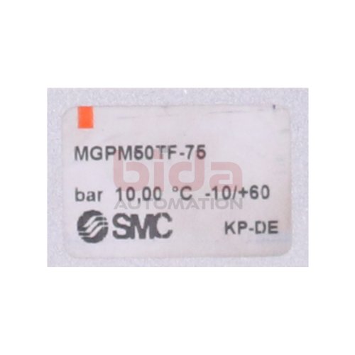 SMC MGPM50TF-75 Kompaktzylinder KP-DE Compact Cylinder 10 bar