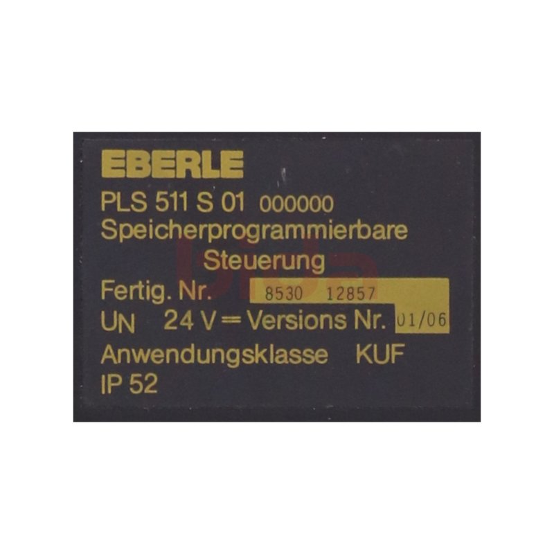 Eberle PLS 511 01 000000 Programmierbare Steuerung Programmable Control