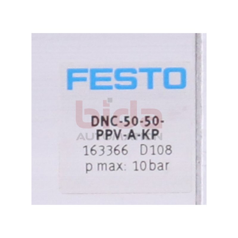 Festo DNC-50-50-PPV-A-KP Normzylinder Zylinder 163366 D108 max 10 bar