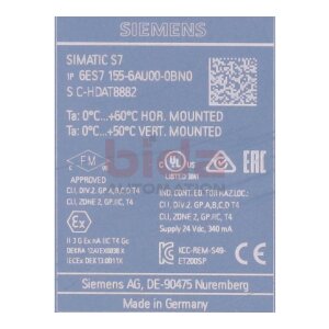 Siemens 6ES7 155-6AU00-0BN0 Interface-Modul 24VDC 340mA