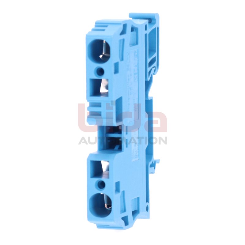 Weidm&uuml;ller ZDU 10 (10mm&sup2; 800V) Blau Durchgangs-Rheihenklemme /  Feed-Through Terminal Block 800V