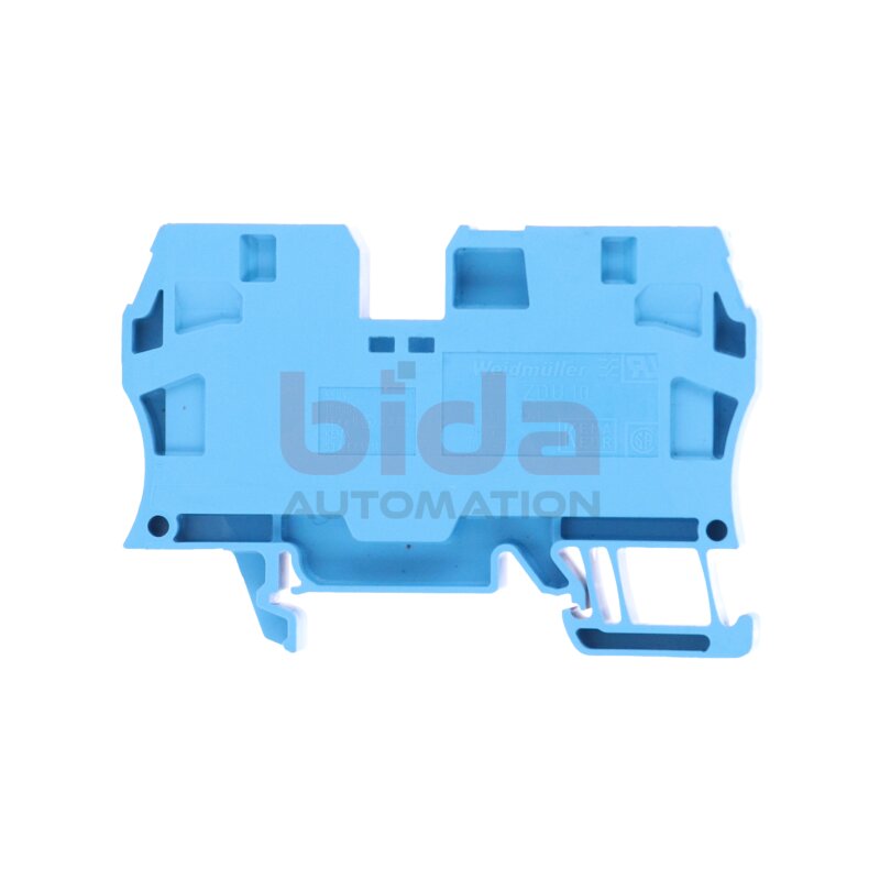 Weidm&uuml;ller ZDU 10 (10mm&sup2; 800V) Blau Durchgangs-Rheihenklemme /  Feed-Through Terminal Block 800V