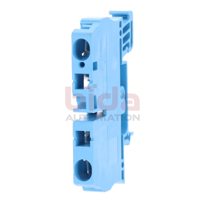 Weidm&uuml;ller ZDU 6 (6mm&sup2; 800V) Blau Durchgangs-Rheihenklemme /  Feed-Through Terminal Block 800V