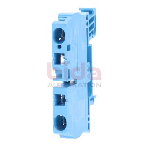 Weidm&uuml;ller ZDU 6 (6mm&sup2; 800V) Blau Durchgangs-Rheihenklemme /  Feed-Through Terminal Block 800V