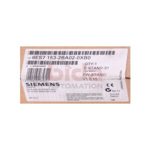 Siemens 6ES7153-2BA02-0XB0 / 6ES7 153-2BA02-0XB0  SIMATIC...