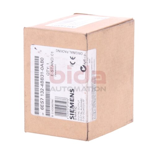 Siemens 6ES7132-4BB31-0AB0 / 6ES7 132-4BB31-0AB0 Elektronik Modul / Electronic Module 24V 2A