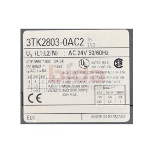 Siemens 3TK2803-0AC2 / 3TK2 803-0AC2...