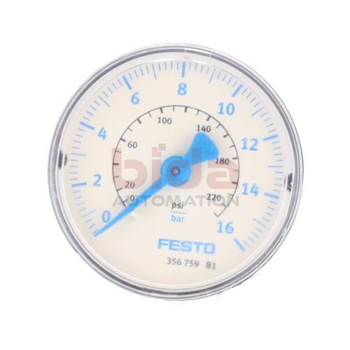 Festo 356759 Manometer / Pressure gauge