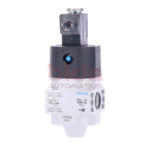 Festo HEE-D-MINI-24 (172956) Einschaltventil / Switch-on valve  24VDC 3W